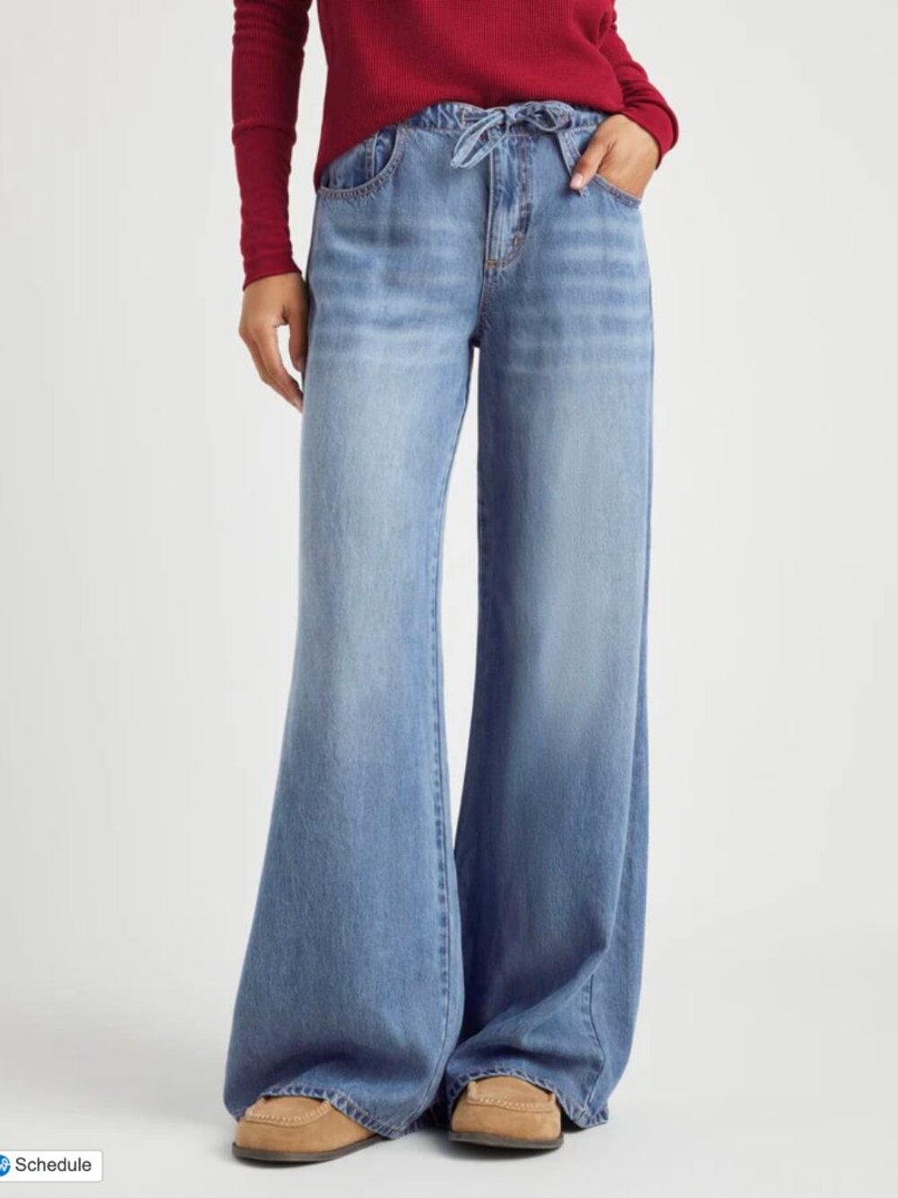 splendid Lounge Denim Pant - Picture 3 of 6